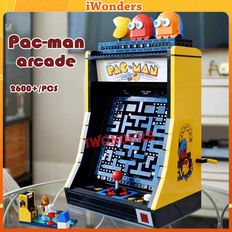 ⚡In stock same day delivery⚡LEGO building block game machine MOC 10323 Pac-man arcade machine baby toy gift